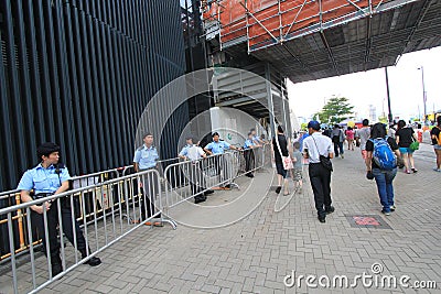 Infrastructure, public, space, structure, pedestrian, city, crowd, recreation, vehicle, street, car, race, walking, sports, road, Editorial Stock Photo