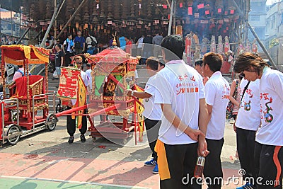 Crowd, temple, vehicle, street, recreation, fun, tourism Editorial Stock Photo