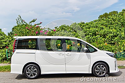 Toyota Noah 2017 Test Drive Day Editorial Stock Photo