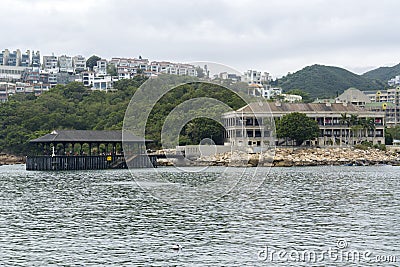 Murray House and Blake Pier At Stanley, Hong Kong Editorial Stock Photo