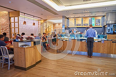 Pret a Manger Editorial Stock Photo