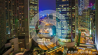 Hong Kong City video estoque Hong Kong City video estoque
