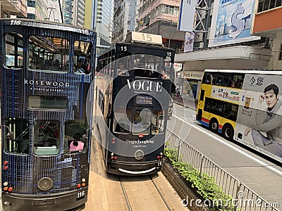 Hong Kong City views multi angles Editorial Stock Photo