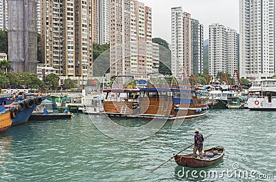 Hong Kong cityscape Stock Photo