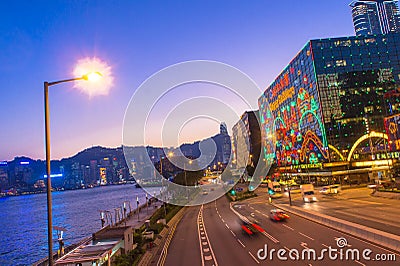 Hong kong light Editorial Stock Photo