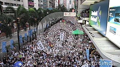 Hong Kong marzos de 2014 del 1 de julio Hong Kong marzos de 2014 del 1 de julio