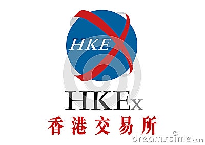 Hong Kong Stock Exchange Logo Vector Editorial Stock Photo