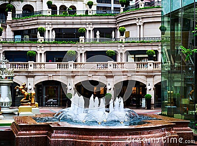 Hong Kong stree Stock Photo