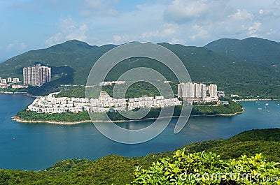Hong Kong trail beautiful views and nature Stock Photo