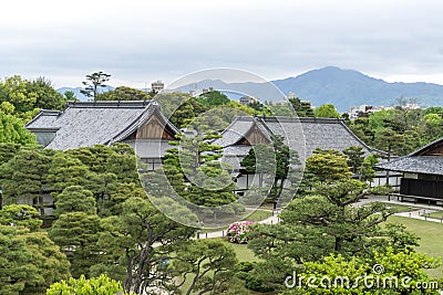 Honmaru palace Stock Photo