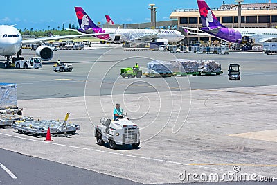 Honolulu Airport Editorial Stock Photo