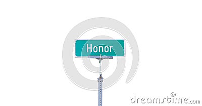 Honor Stock Photo