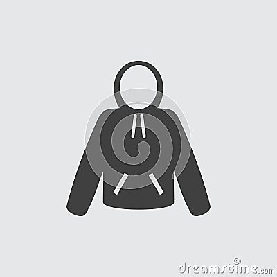 Hoodie icon illustration Vector Illustration