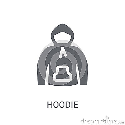 Hoodie icon. Trendy Hoodie logo concept on white background from Vector Illustration