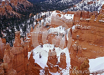 Hoodoos of Bryce Canyon Stock Photo