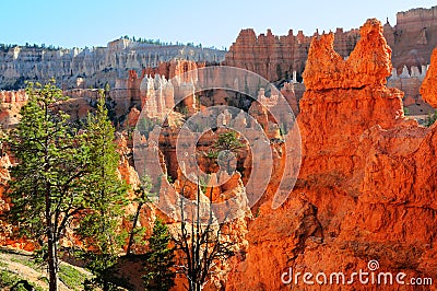 Hoodoos at Bryce Canyon, Arizona Stock Photo