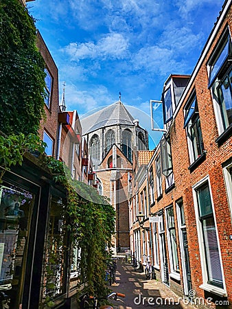 Hooglandse Kerk, Leiden Editorial Stock Photo