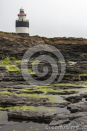 Hook Lighthouse - Hook Peninsula - County Wexford - Ireland Editorial Stock Photo