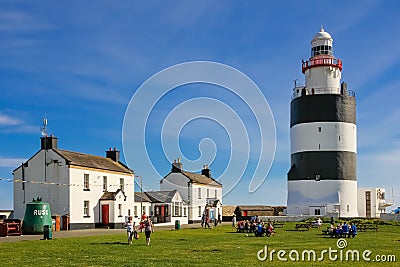 Hook Head lighthouse. Wexford. Ireland Editorial Stock Photo