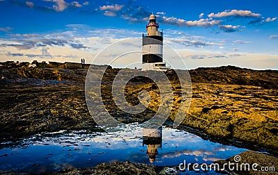 Hook Lighthouse Stock Photo