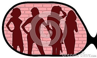 Hookers Stock Photo