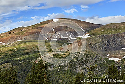 Hoosier Pass, Colorado Stock Photo