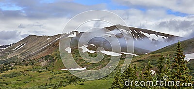 Hoosier Pass, Colorado Stock Photo