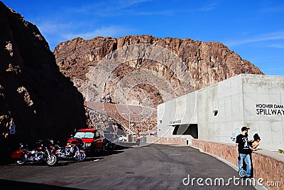 The Hoover Dam c38 Editorial Stock Photo