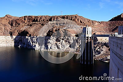 The Hoover Dam b30 Editorial Stock Photo