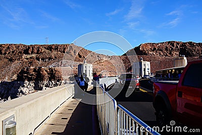 The Hoover Dam b26 Editorial Stock Photo