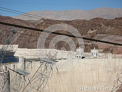 Hoover Dam Editorial Stock Photo