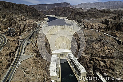 Hoover Dam Stock Photo