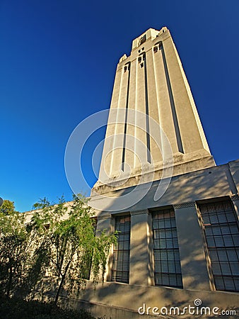 The Hoover Tower of Stanford University Editorial Stock Photo
