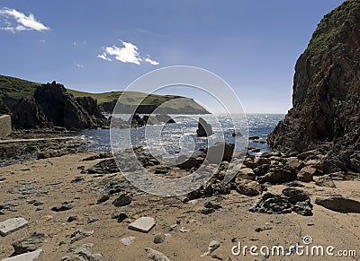 Hope cove Stock Photo