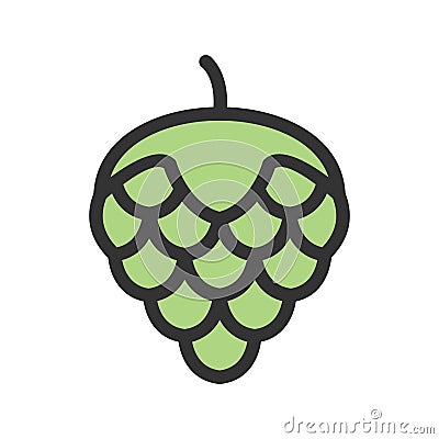 Hops Vector Illustration