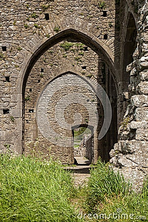 Hore Abbey, Cashel, Ireland Stock Photo