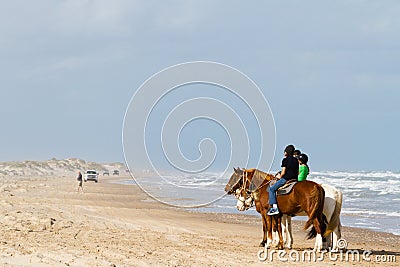 Horeseback riding Editorial Stock Photo