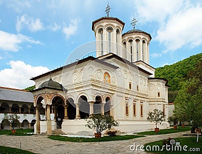 Horezu Monastery Stock Photo
