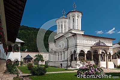 Horezu Monastery, Romania Editorial Stock Photo
