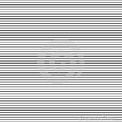 Horizontal black stripes Vector Illustration