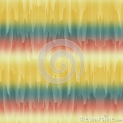 Horizontal blurry ombre blend textured stripe background. Variegated pastel line melange seamless pattern. Abstract Stock Photo