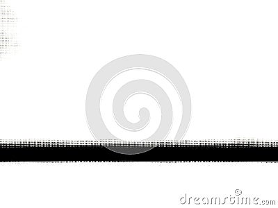 Horizontal grunge black line on white background Stock Photo