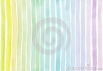 Horizontal seamless background with handdrawn ink with hand drawn stripe gradient texture, imperfect, grainy, bright, on white wat Cartoon Illustration