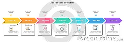 Modern Infographic Template Vector Illustration