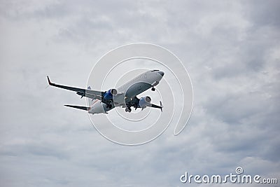 Relaunch of flights after lifting the emergency state of the Coronavirus virus Editorial Stock Photo
