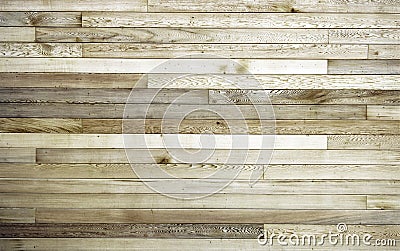 Horizontal Wood Planks Stock Photo