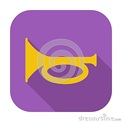 Horn icon Vector Illustration