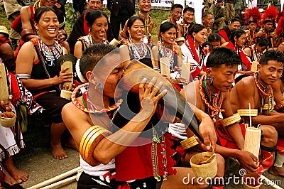Hornbill Festival of Nagaland-India. Editorial Stock Photo