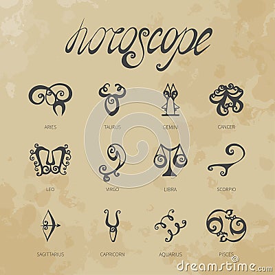 Horoscope Vector Illustration
