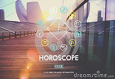 Horoscope Mythology Mystery Belief Astrology Concept Stock Photo